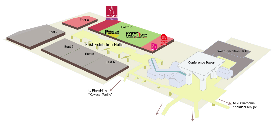 Tokyo Big Sight East 3 Hall 3-11-1 Ariake, Koto-ku, Tokyo